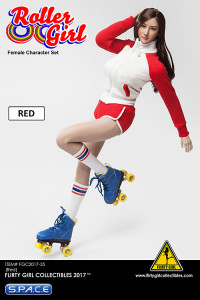 1/6 Scale red Roller Girl Set