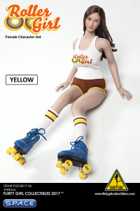 1/6 Scale yellow Roller Girl Set