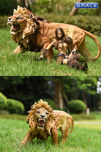 1/6 Scale African Lion deep color