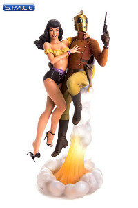 Rocketeer & Betty Statue (Rocketeer)