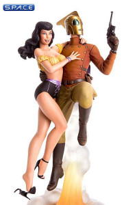 Rocketeer & Betty Statue (Rocketeer)