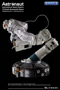 1/4 Scale ISS Spacewalk Astronaut Statue
