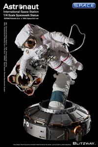 1/4 Scale ISS Spacewalk Astronaut Statue