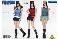 1/6 Scale blue Combat Short Fashion Clothing Set