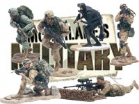 6er Komplettsatz: McFarlanes Military Series 1