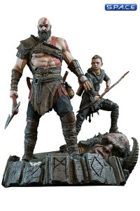 Kratos & Atreus Statue (God of War)