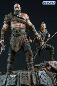 Kratos & Atreus Statue (God of War)