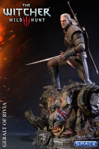 1/4 Scale Geralt of Rivia Exclusive Version Premium Masterline Statue (The Witcher 3: Wild Hunt)