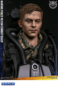 1/6 Scale Marine Force Recon Combat Diver Woodland Marpat