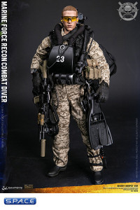 1/6 Scale Marine Force Recon Combat Diver Desert Marpat