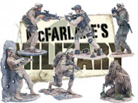 Complete Set of 6: McFarlanes Military Series 2