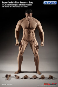 1/6 Scale Seamless Male Body M35 (Super-Flexible)