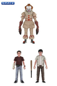 2017 Pennywise, Richie & Eddie 3-Pack (Stephen Kings It)