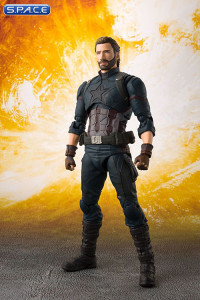 S.H.Figuarts Captain America with Tamashii Effect Explosion (Avengers: Infinity War)