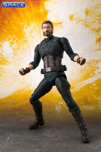 S.H.Figuarts Captain America with Tamashii Effect Explosion (Avengers: Infinity War)