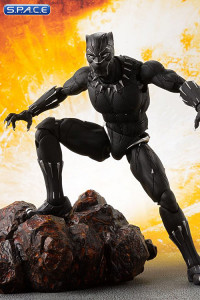 S.H.Figuarts Black Panther with Tamashii Effect Rock (Avengers: Infinity War)