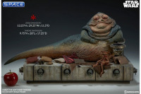 1/6 Scale Jabba the Hutt with Throne Deluxe (Star Wars)