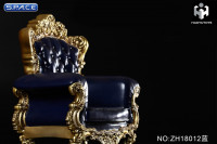 1/6 Scale blue Single Sofa 3.0