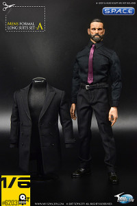 1/6 Scale Mens Formal Long Suit Set A