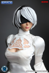 1/6 Scale white Android Cosplay Set