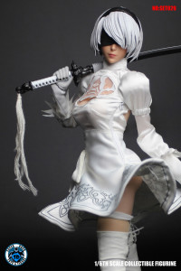 1/6 Scale white Android Cosplay Set