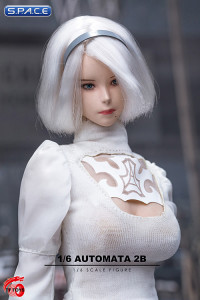 1/6 Scale white Robot Cosplay Set