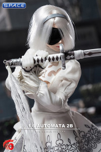 1/6 Scale white Robot Cosplay Set