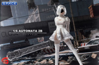 1/6 Scale white Robot Cosplay Set