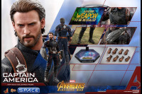 1/6 Scale Captain America Movie Masterpiece MMS480 (Avengers: Infinity War)