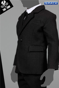 1/6 Scale Slim Suit Set black