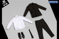 1/6 Scale Slim Suit Set black