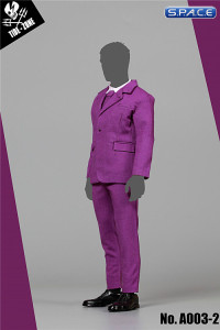 1/6 Scale Slim Suit Set purple
