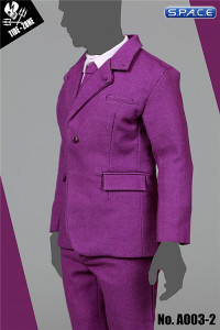 1/6 Scale Slim Suit Set purple