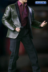 1/6 Scale green Leather Suit Set