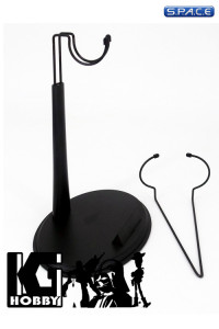 1/6 Scale Figure Stand C-Shape and U-Shape with Nameplate