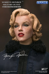 1/6 Scale Marilyn Monroe in Military Outfit