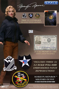 1/6 Scale Marilyn Monroe in Military Outfit