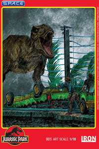 1/10 Scale T-Rex Attack Set A + Set B BDS Art Scale (Jurassic Park)