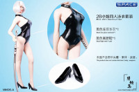 1/6 Scale Miss 2Bs Swimsuit Set black