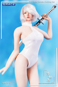 1/6 Scale Miss 2Bs Swimsuit Set white