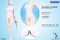 1/6 Scale Miss 2Bs Swimsuit Set white