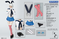 1/6 Scale Sailor Bunny Suit Set blue