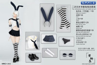 1/6 Scale Sailor Bunny Suit Set black