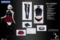 1/6 Scale Punk Girl Set with red skirt