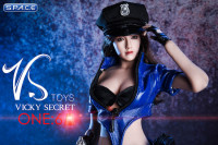 1/6 Scale sexy Policewoman Uniform blue
