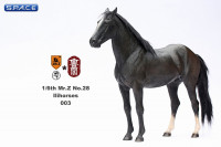 1/6 Scale grey Ili Horse