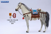 1/6 Scale white Ili Horse