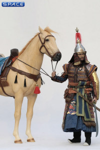 1/6 Scale beige Ili Horse