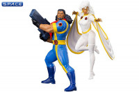 1/10 Scale Bishop & Storm from X-Men 92 ARTFX+ Statues 2-Pack (Marvel)