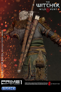 1/4 Scale Geralt of Rivia Skellige Undvik Armor Premium Masterline Statue (The Witcher 3: Wild Hunt)